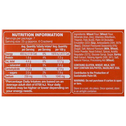 Nutrients 1, Snakz Chicken 175g