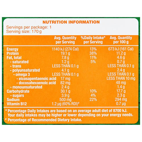 Nutrients 1, Tuna Power Bowl Vitamin B12 170g