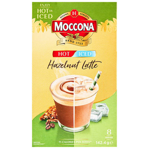 Front shot 2, Hot/Iced Coffee Vanilla Latte 8 Pack 142.4g