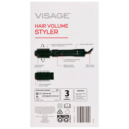 Front shot 4, Volume Styler or Straightening Brush