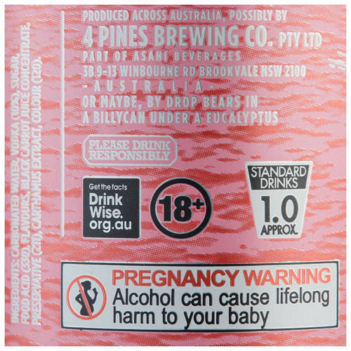 Nutrients 1, Vodka Lemon Lime Bitters 6 Pack