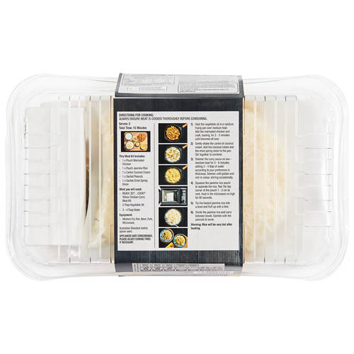 Front shot 2, Yellow Chicken Curry Meal Kit 762g