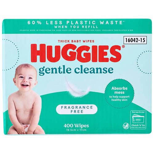 Front shot 2, Fragrance Free Wipes 400 Pack