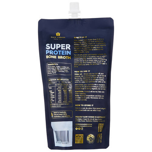 Front shot 2, Super Protein Bone Broth 400ml