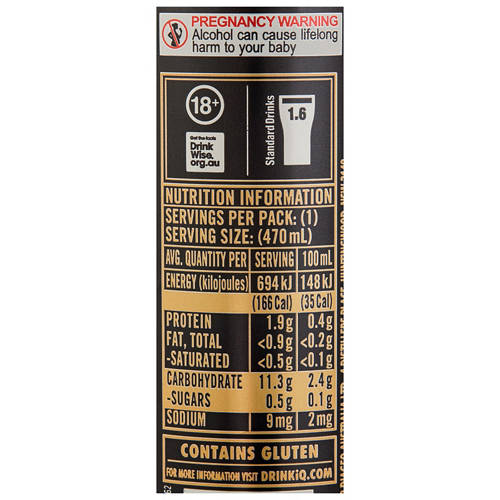 Nutrients 1, Draught 6 Pack 470ml