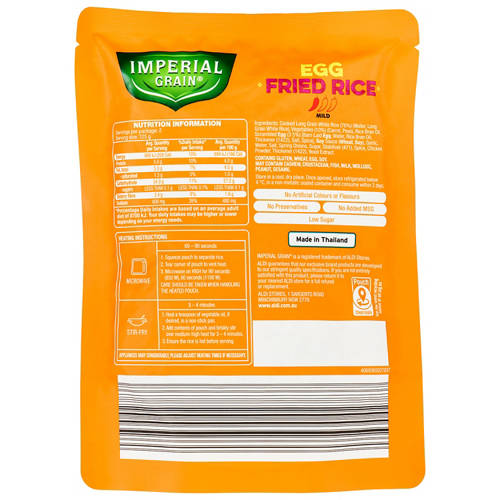 Front shot 2, Egg Fried Rice Pouch 250g
