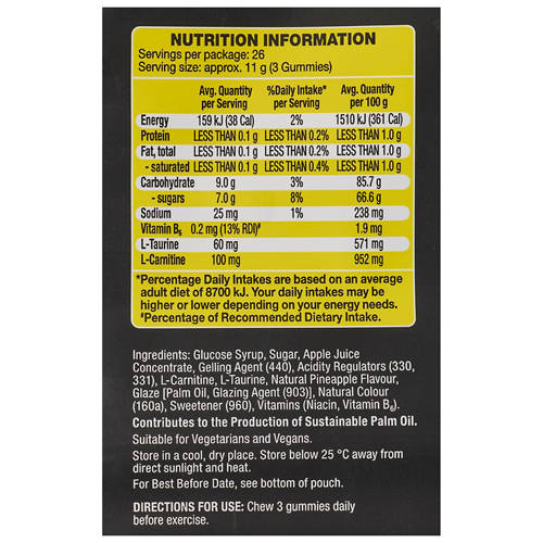Nutrients 1, Sport Gummies 80 Pack