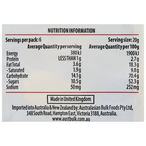 Nutrients 1, Chocolate Eclairs 120g