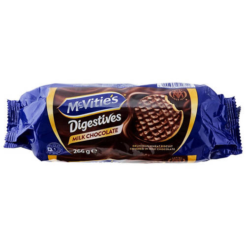 Front shot 2, Milk Chocolate Digestives 266g