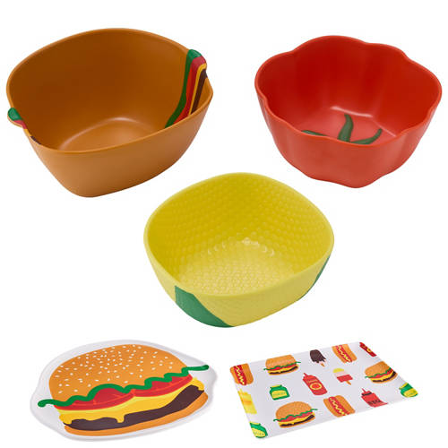 Group 1, Melamine Dinner Plates 2 Pack, Side Plates 4 Pack, Bowls 3 Pack, or Platter 1 Pack