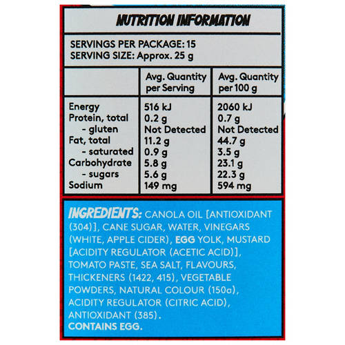 Nutrients 1, Incredisauce 380g