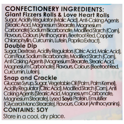 Ingredients 1, Sweet Mix 6 Pack 150g