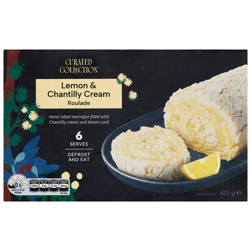 Front shot 2, Lemon and Chantilly Cream Roulade 425g