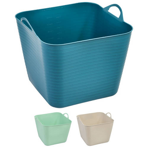 Group 1, Assorted Square Multipurpose Flexible Tub