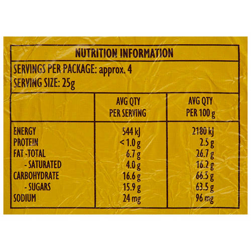 Nutrients 1, Crunchie Hollow Egg 110g