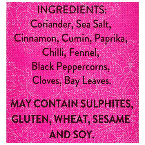 Ingredients 1, Food Craft Cape Herb and Spice Meal Solution Rogan Josh 50g