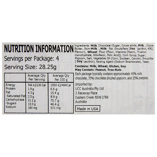 Nutrients 1, Popped Snack Mix Bag 110g