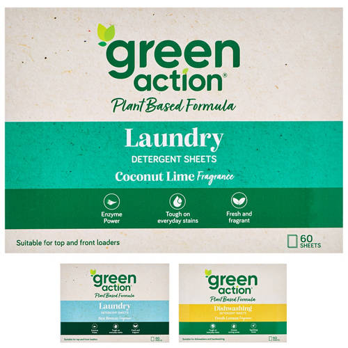 Group 1, Laundry Sheets Coconut Lime 60 Pack