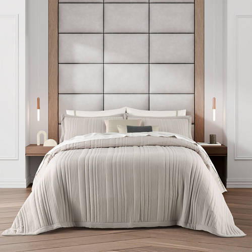 Front shot 3, Hotel Coverlet Set Queen / King Size