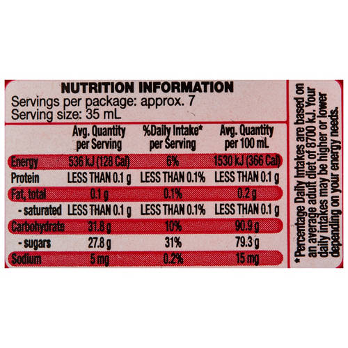 Nutrients 1, Pure Maple Syrup 250ml