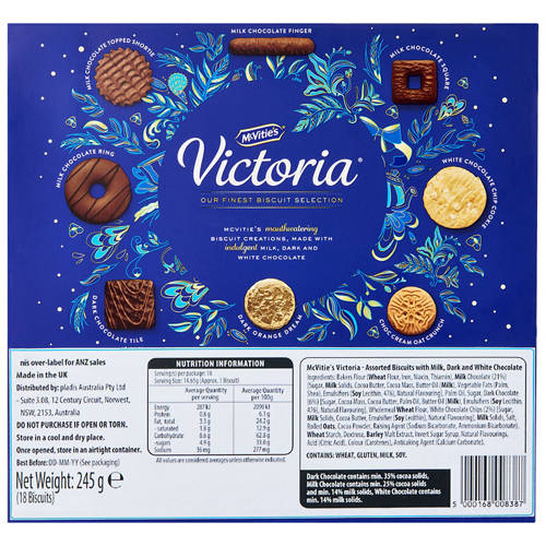 Front shot 3, Victoria Biscuit Selection 245g