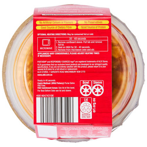 Front shot 3, Sriracha with Rice Tuna Bowl 190g