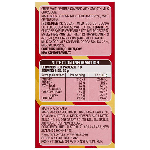 Nutrients 1, Maltesers Gift Box 400g