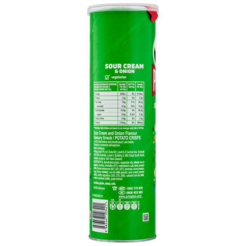 Front shot 3, Sour Cream & Onion 134g