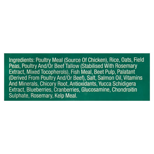 Ingredients 1, Natural Dry Dog Food 7kg