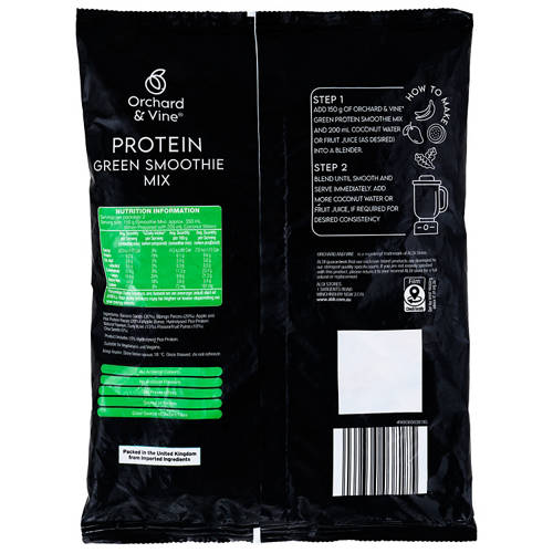 Front shot 2, Green Protein Smoothies 300g