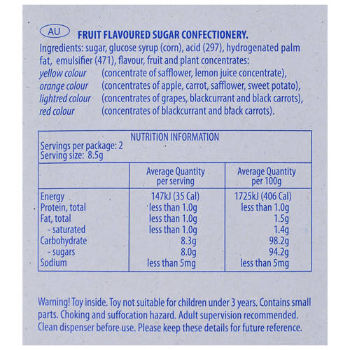 Ingredients 1, Christmas Novelty Dispenser 17g