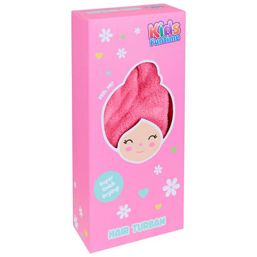 Front shot 2, Kids Shower Cap or Hair Turban