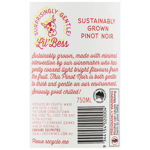 Nutrients 1, Pinot Noir 750ml