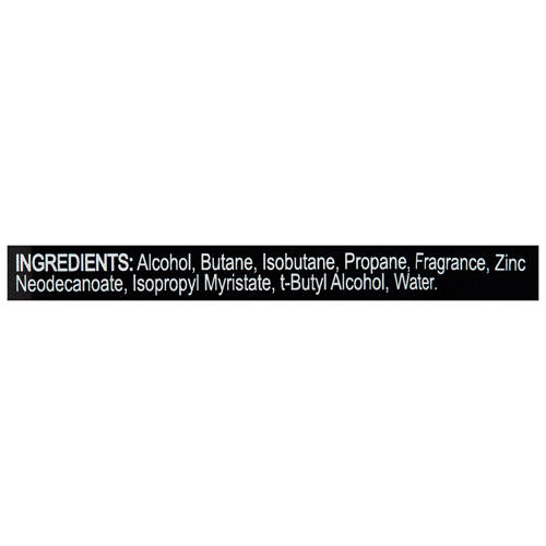 Ingredients 1, Body Spray Value Pack 2x106g