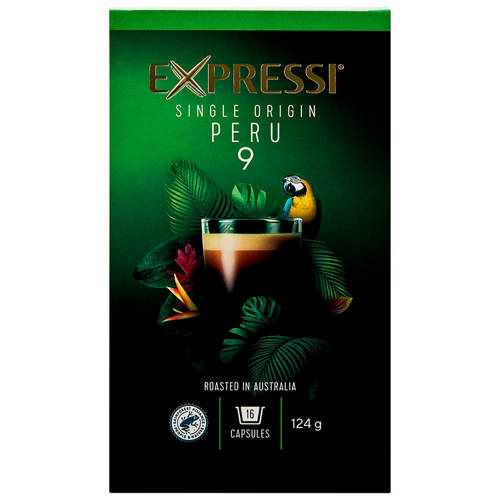 Front shot 2, Peru Single Origin Coffee 16 Pack 124g