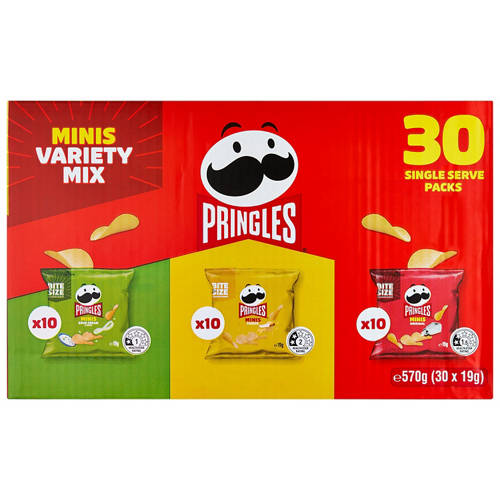 Front shot 2, Minis Variety Box 30 Pack 570g