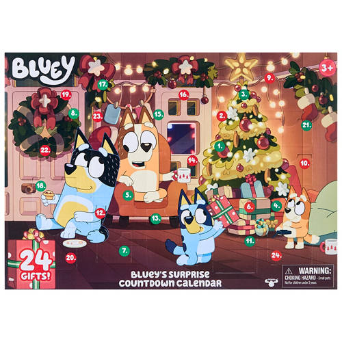 Front shot 2, Bluey Advent Calendar
