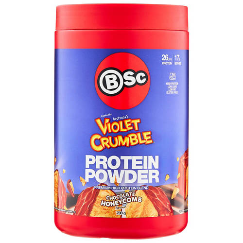 Front shot 2, Protein Powder Choc Honeycomb 700g