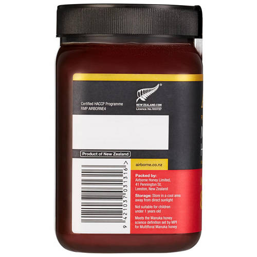 Front shot 3, Manuka Liquid Honey MGO88+ 500g