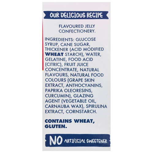 Ingredients 1, Snakes 1.1kg