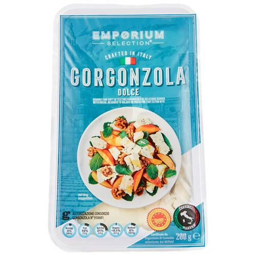 Front shot 2, Gorgonzola Dolce Cheese 200g
