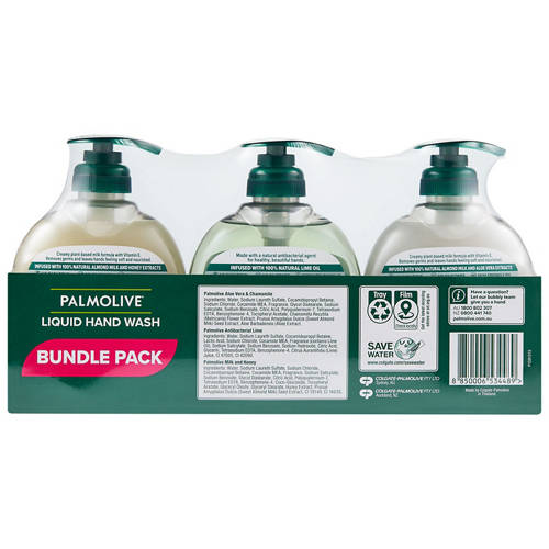 Front shot 3, Liquid Hand Soaps 3 x 250mL