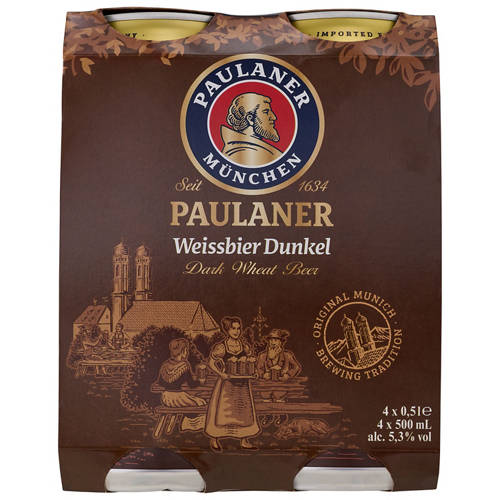 Front shot 2, Dunkel 4 Pack 500ml