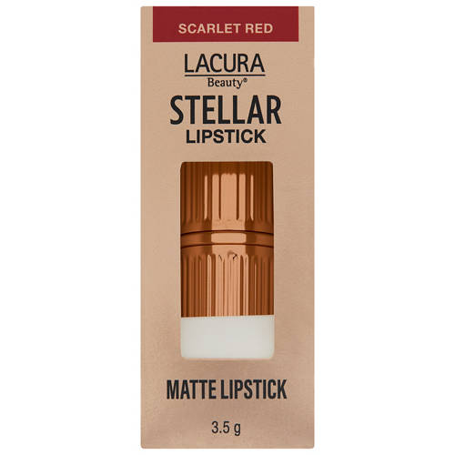 Front shot 2, Stellar Lipstick Scarlet Red 3.5g