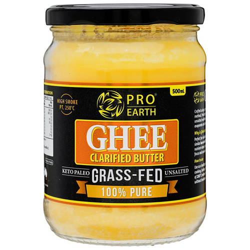 Front shot 2, Grass Fed Ghee Butter 500ml