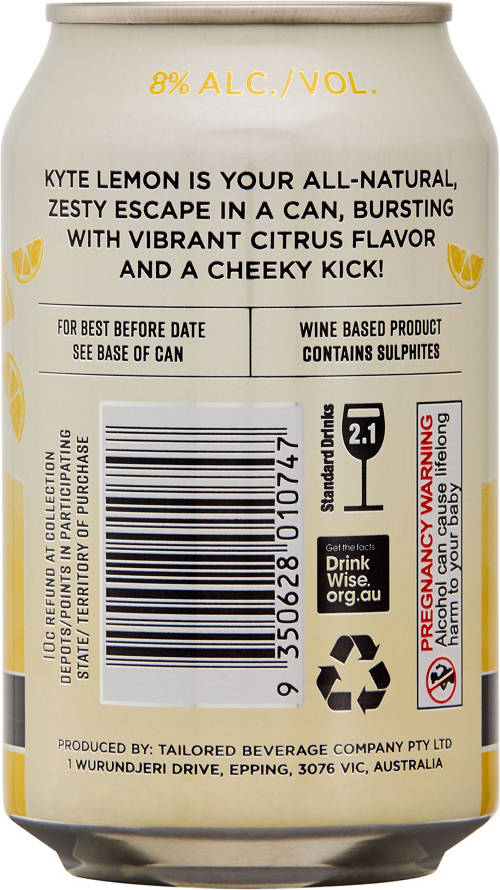 Front shot 2, Lemon 4 Pack 330ml