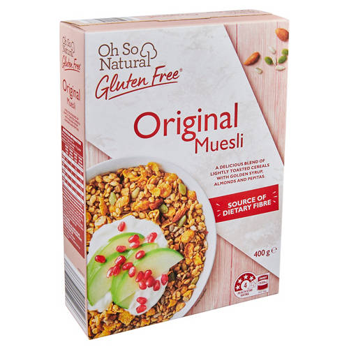 Oh So Natural Gluten Free 400g