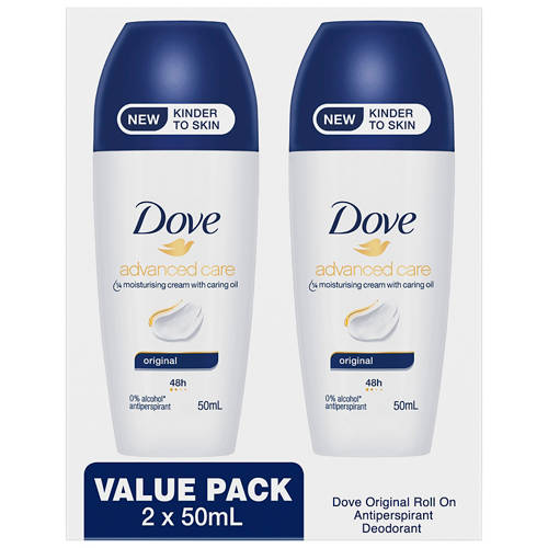 Assorted Men's and Women's Anti-Perspirant Roll on Deodorant 2 Pack 50ml