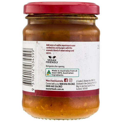 Front shot 3, Mango Chutney 250g