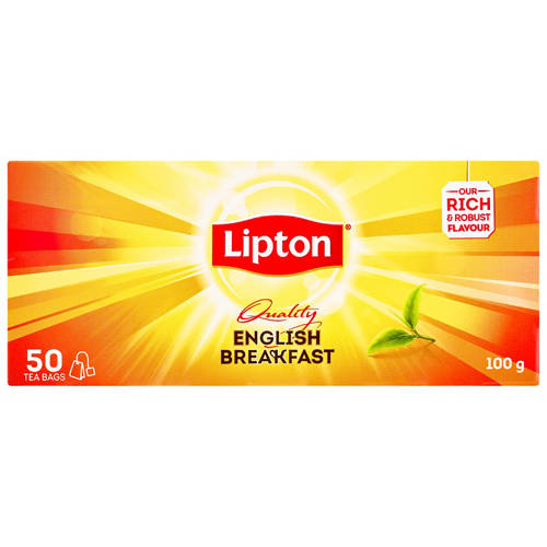 Front shot 2, English Breakfast Tea Bags 50 Pack